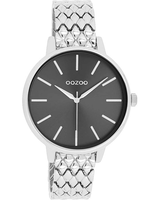 OOZOO Timepieces Silver Stainless Steel Bracelet