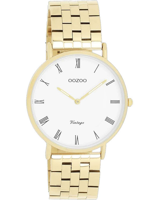 OOZOO Vintage Gold Stainless Steel Bracelet