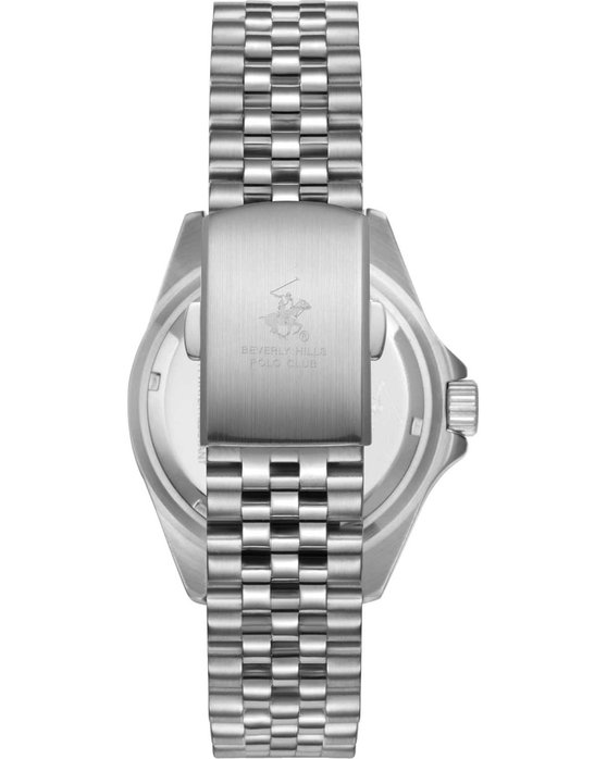 BEVERLY HILLS POLO CLUB Silver Stainless Steel Bracelet