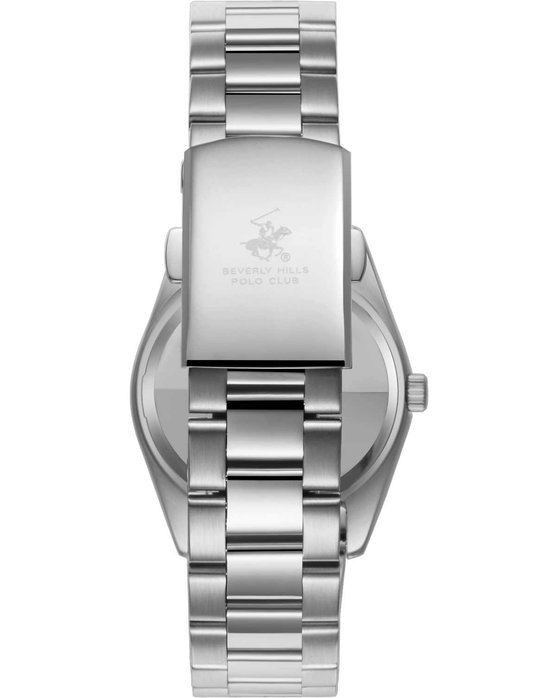 BEVERLY HILLS POLO CLUB Silver Stainless Steel Bracelet