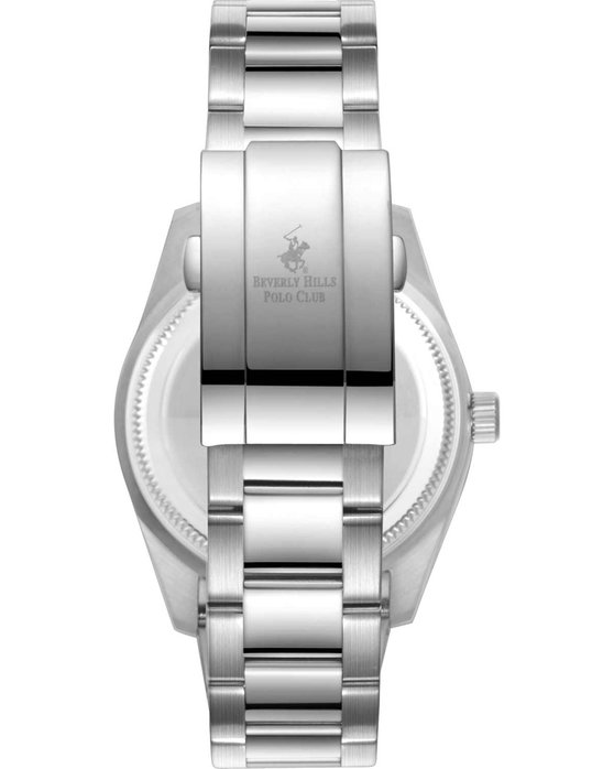 BEVERLY HILLS POLO CLUB Silver Stainless Steel Bracelet