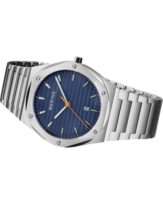 BERING Classic Silver Stainless Steel Bracelet