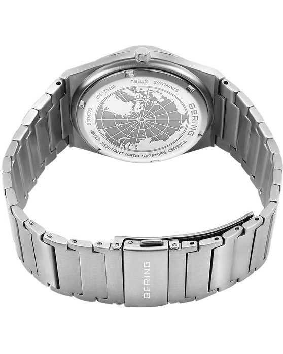 BERING Classic Silver Stainless Steel Bracelet