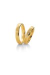 Wedding rings from 14ct Gold with Diamonds Breuning