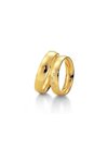 Wedding rings from 14ct Gold with Diamonds Breuning