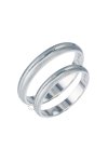 Wedding rings 14ct whitegold