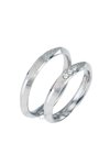 Wedding rings 14ct whitegold