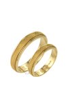 Wedding rings 14ct Gold