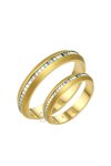 Wedding rings 14ct Gold and Whitegold