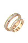 Wedding rings 14ct Gold and Whitegold