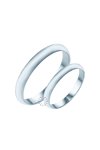 Wedding rings 14ct whitegold