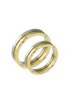 Wedding rings 14ct Gold and Whitegold