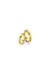 Wedding rings in 8ct Gold with Diamond Breuning