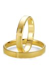 Wedding rings in 8ct Gold with Diamond Breuning