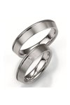 Wedding rings in Silver 925 Sterling Silver with Diamond Breuning