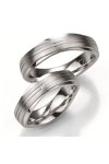 Wedding rings in Silver 925 Sterling Silver with Diamond Breuning