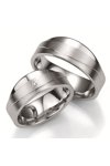 Wedding rings in Silver 925 Sterling Silver with Diamond Breuning