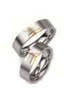 Wedding rings in Silver 925 Sterling Silver with Diamond Breuning