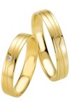 Wedding rings in 8ct Gold Breuning