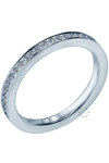 Wedding ring in 14ct Whitegold with Diamonds Blumer