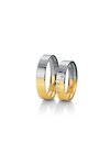 Wedding rings from 14ct Gold and Whitegold with Diamonds Breuning