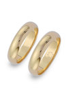 Wedding rings in 14ct Gold Valauro