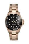 AQUADIVER Water Master I Rose Gold Stainless Steel Bracelet 300M 40mm