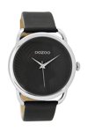 OOZOO Timepieces Grey Leather Strap