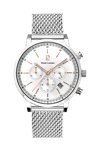 PIERRE LANNIER Chronograph Silver Stainless Steel Bracelet