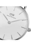 DANIEL WELLINGTON Petite Sterling  Silver Metallic Bracelet 28mm