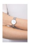 DANIEL WELLINGTON Petite Sterling  Silver Metallic Bracelet 28mm