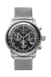 ZEPPELIN 100 Years Chronograph Silver Stainless Steel Bracelet