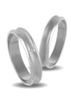 Wedding Rings in 9ct White Gold