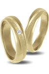 Wedding Rings in 9ct Yellow Gold