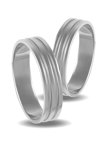 Wedding Rings in 9ct White Gold