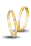 Wedding Rings in 9ct Yellow Gold