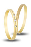 Wedding Rings in 9ct Yellow Gold