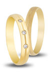 Wedding Rings in 9ct Yellow Gold