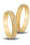 Wedding Rings in 9ct Yellow Gold