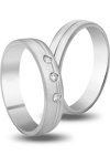 Wedding Rings in 9ct White Gold