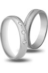 Wedding Rings in 9ct White Gold