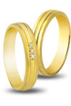 Wedding Rings in 9ct Yellow Gold