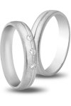 Wedding Rings in 9ct White Gold