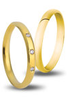 Wedding Rings in 9ct Yellow Gold