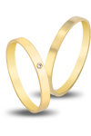 Wedding Rings in 9ct Yellow Gold