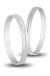 Wedding Rings in 9ct White Gold