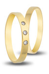 Wedding Rings in 9ct Yellow Gold