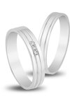 Wedding Rings in 9ct White Gold