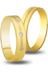 Wedding Rings in 9ct Yellow Gold