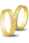 Wedding Rings in 9ct Yellow Gold